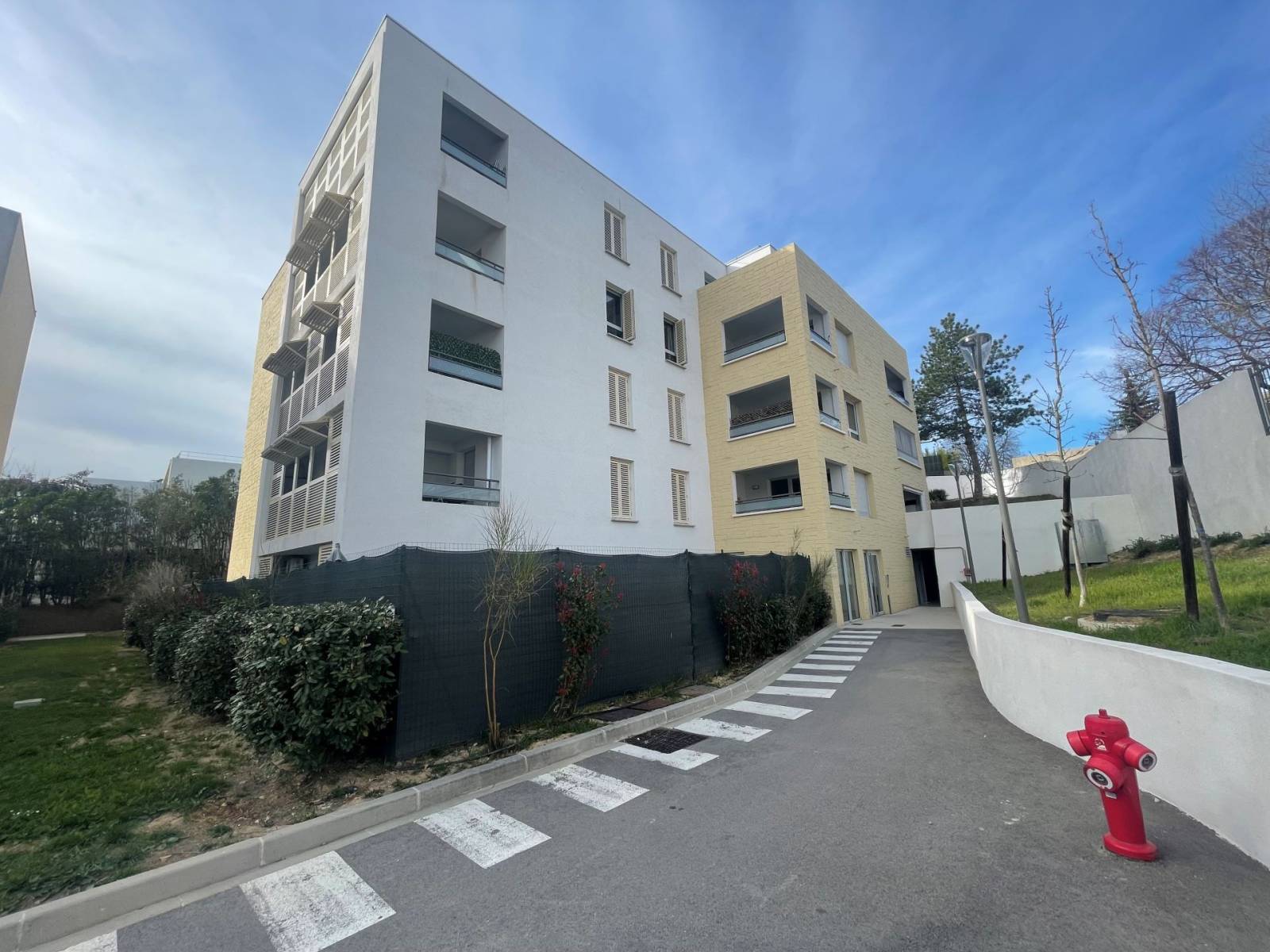 Travaux d'interieur d'une résidence neuf Attitude au Camoins