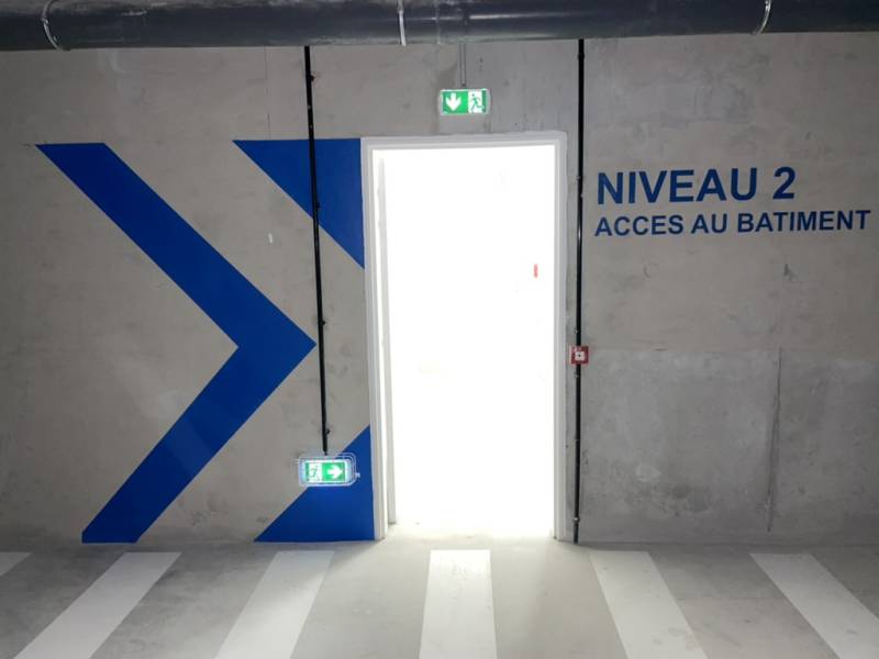 Travaux de Peinture Intérieur de Bureau et marquage parking à Marseille 13002