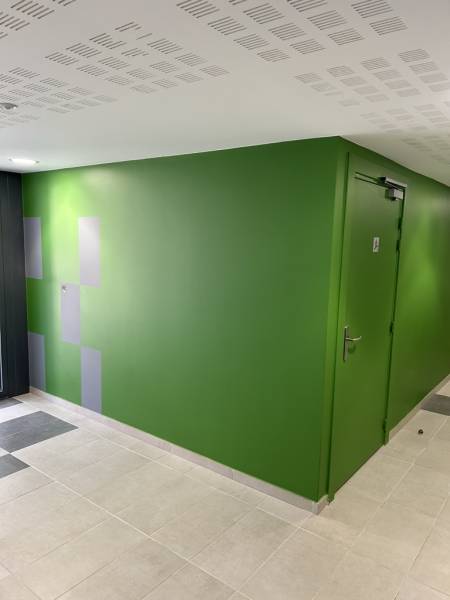 Travaux de peinture d'une résidence neuves de 81 logements à Istres