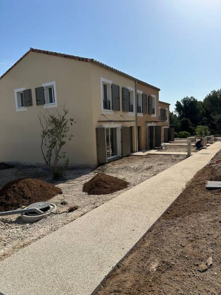 En Cours : Réalisation de 14 Villas à Châteauneuf-les-Martigues